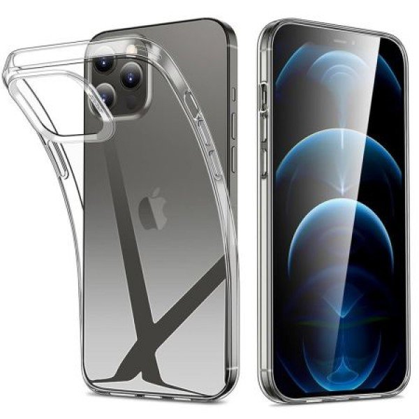 CLEAR SLICONE CASE FOR IPHONE  12 PRO MAX